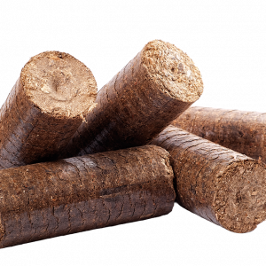 Visuel Adobe de bûches de bois compressées, par lot de 5 bûches sans arrière plan